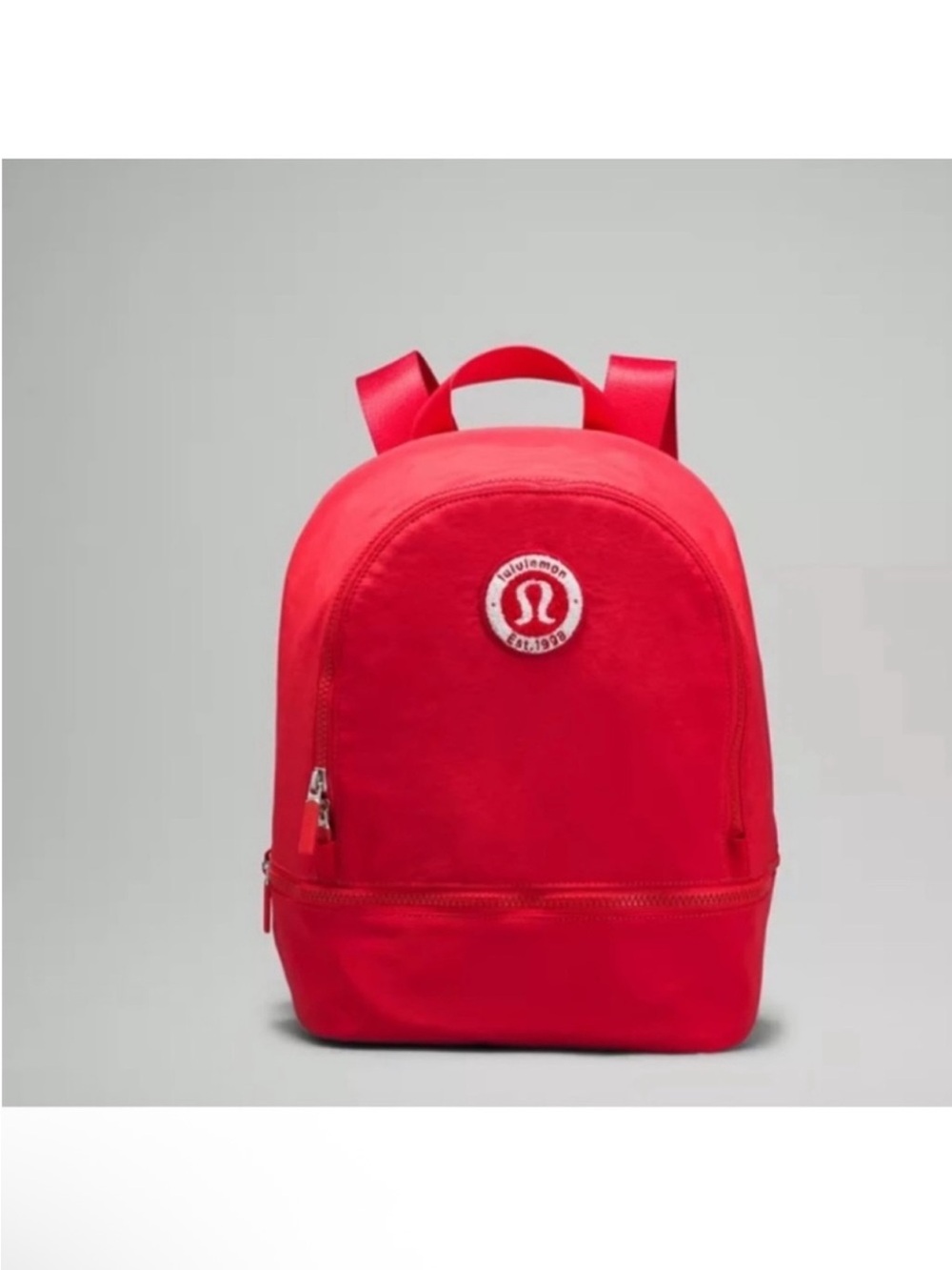 NWT Lululemon City Adventurer Mini Backpack Club Patch LOVE RED 11L Rare